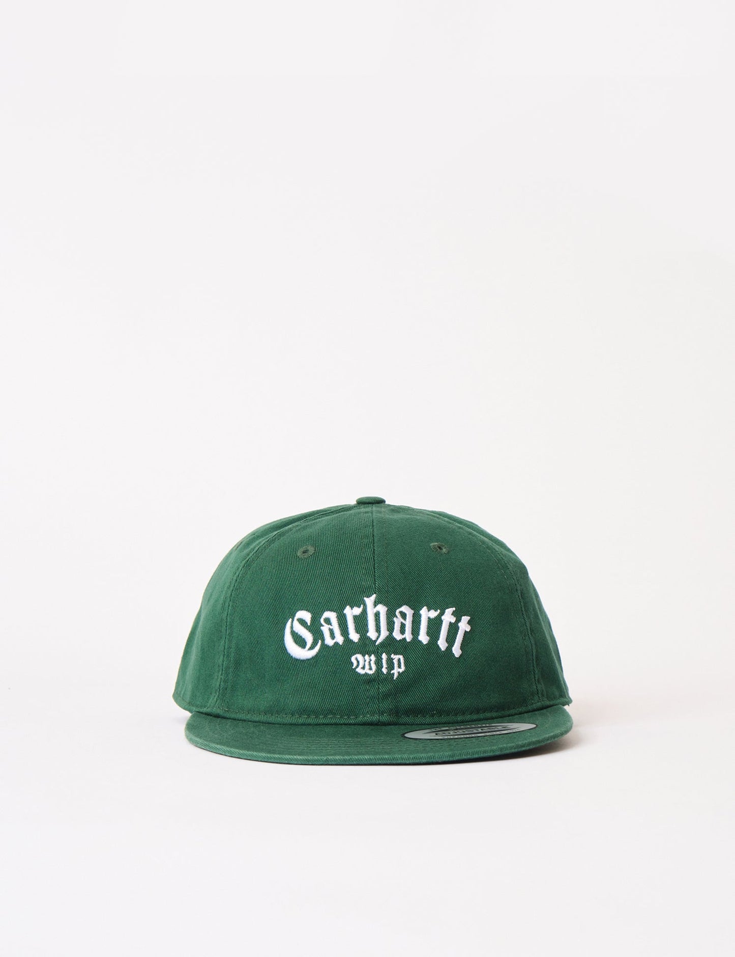 Onyx 6-Panel Cap - Chervil Green/White