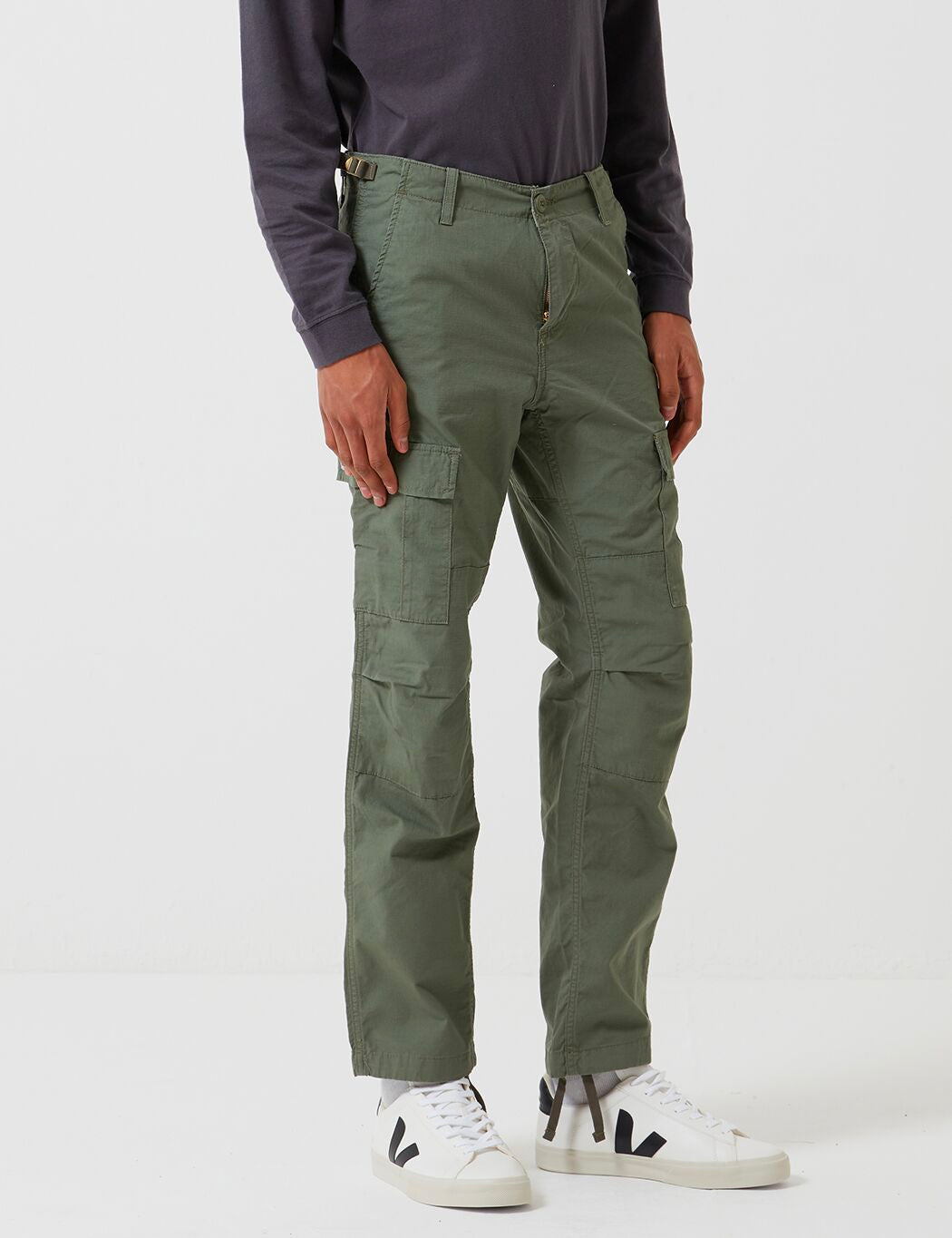 Aviation Pant - Dollar Green Rinsed