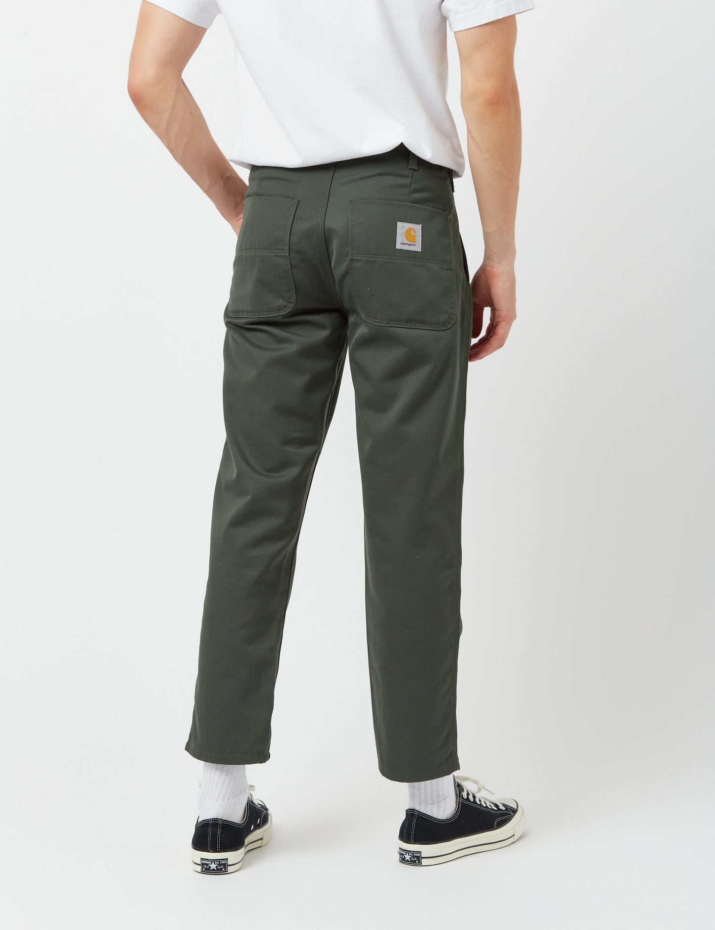 Abbott Pant (Crop Tapered) - Boxwood Green