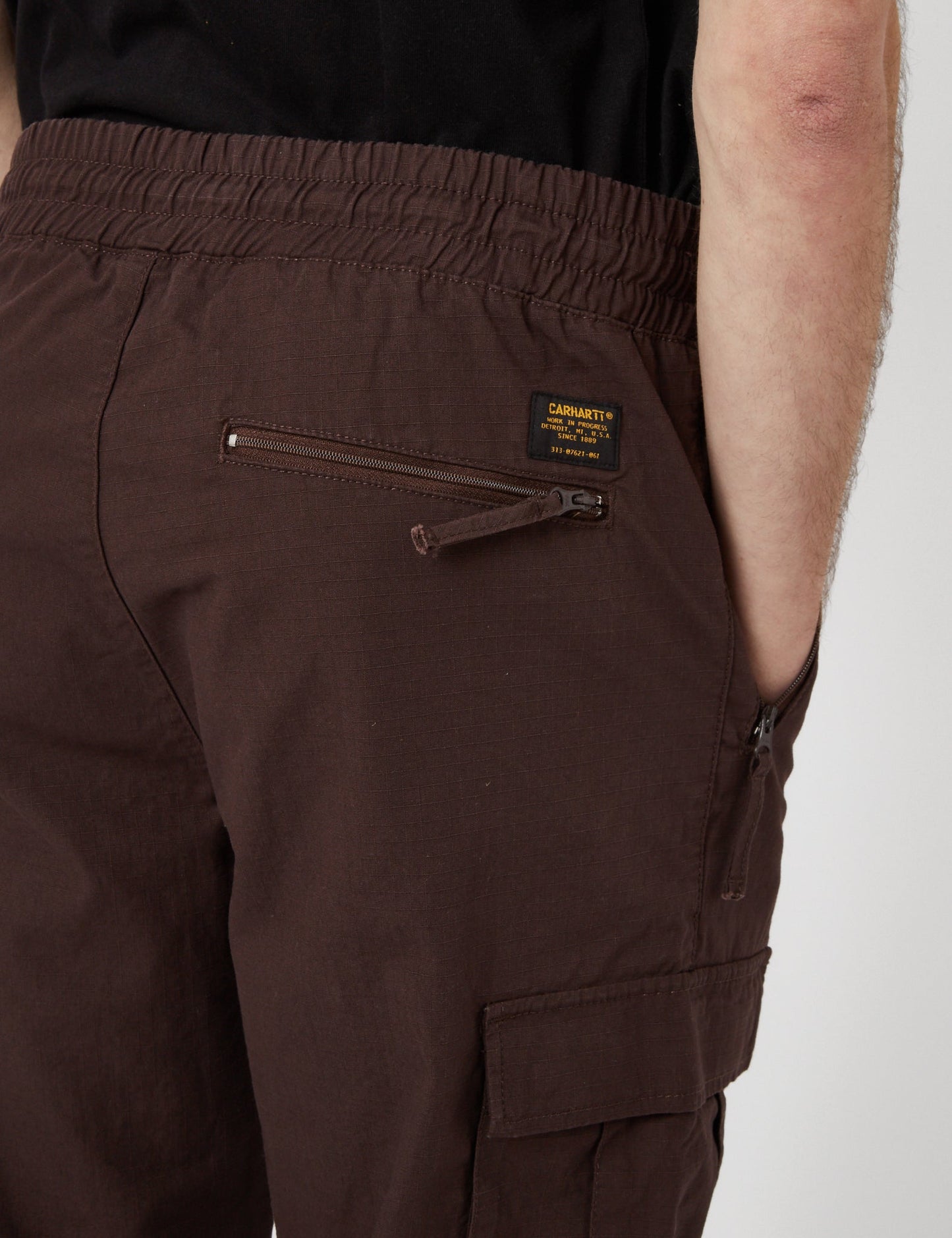 Cargo Jogger (Ripstop) - Dark Umber Brown