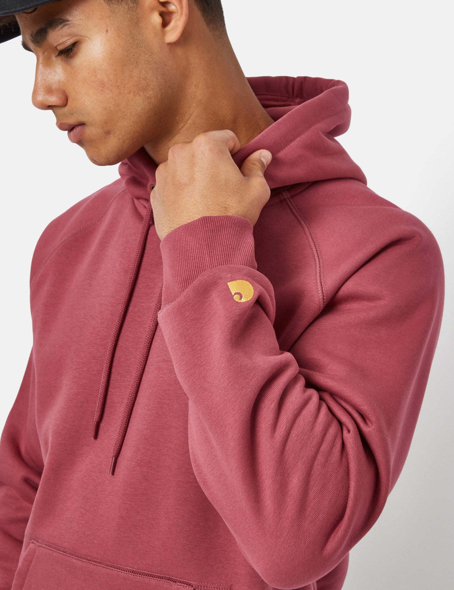 Chase Hooded Sweatshirt - Punch Red