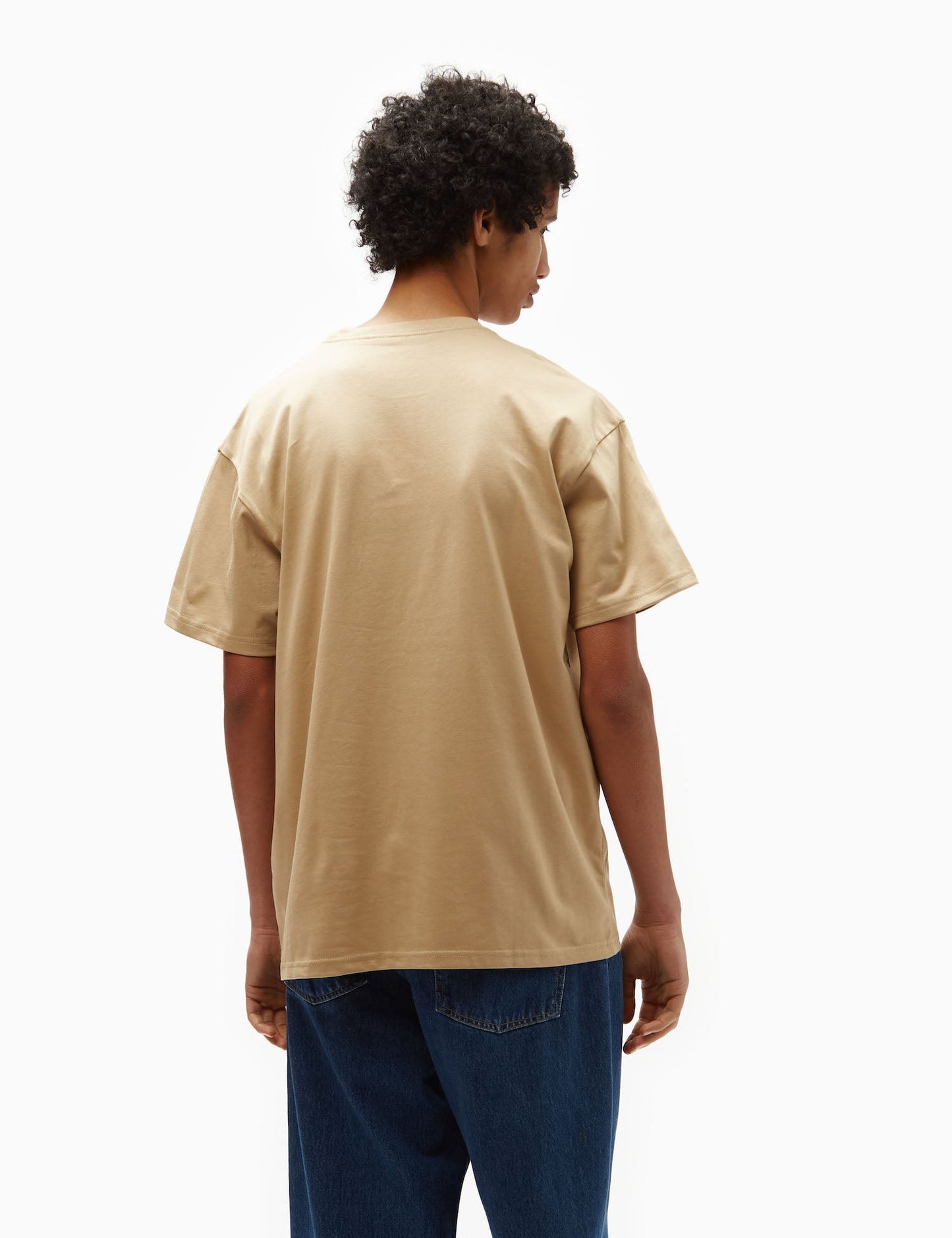 Chase T-Shirt (Loose) - Sable Khaki/Gold