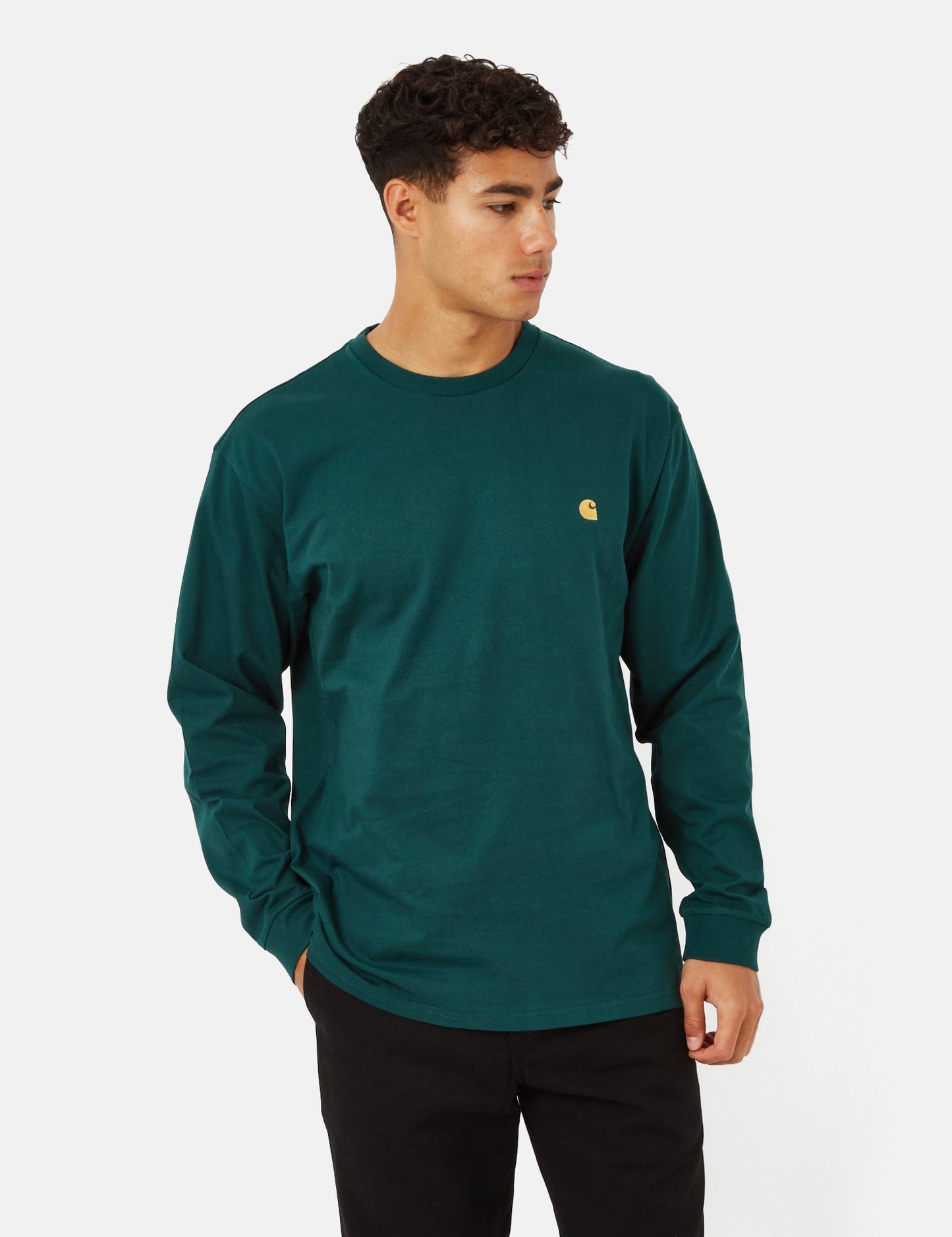 Chase Long Sleeve T-Shirt (Loose) - Discovery Green