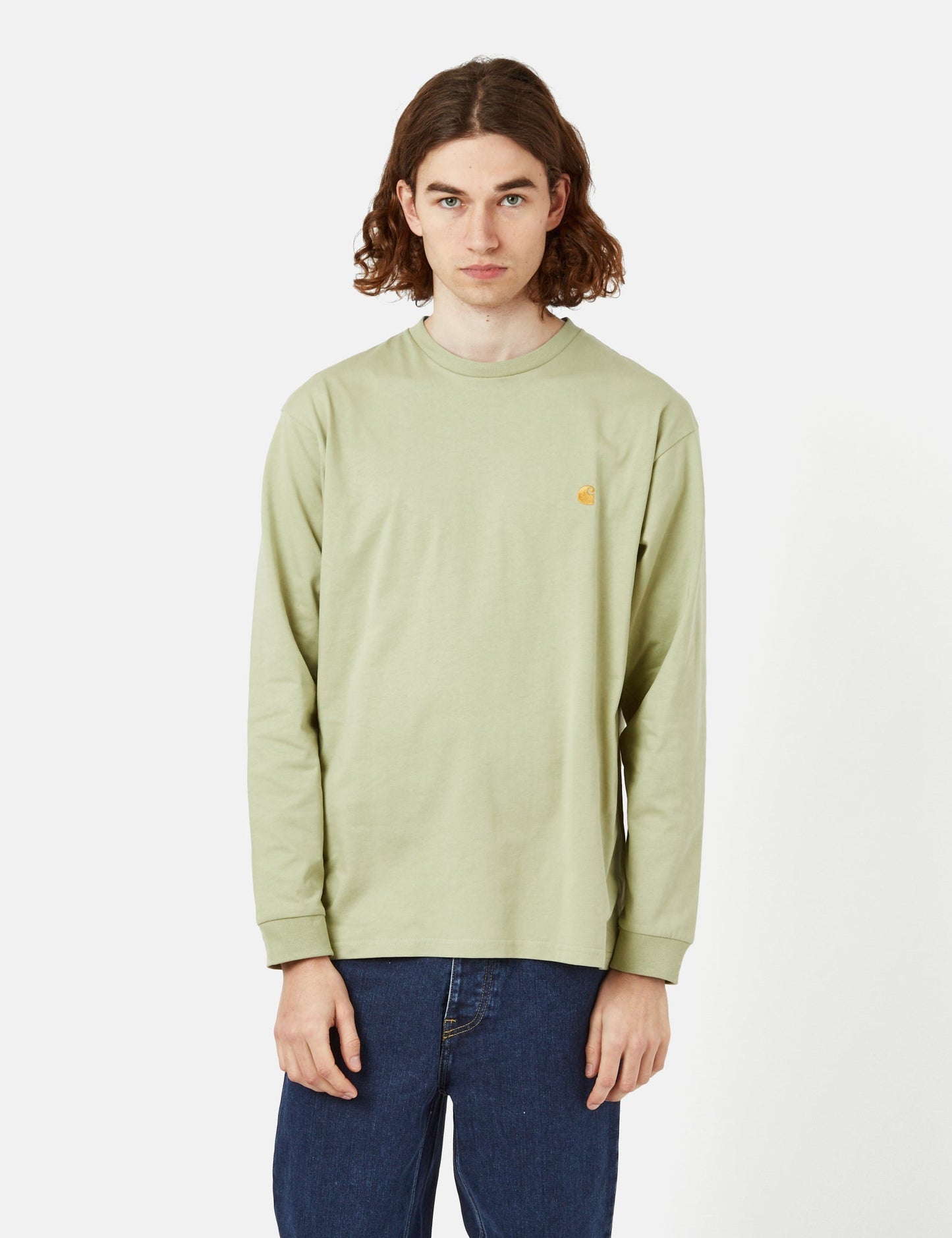 Chase Long Sleeve T-Shirt (Loose) - Piscine Blue