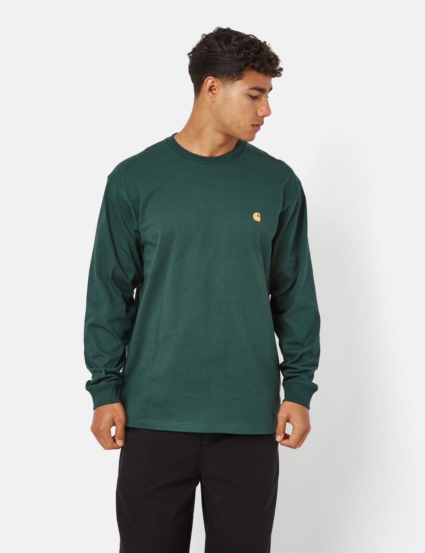 Chase Long Sleeve T-Shirt (Loose) - Agave Green