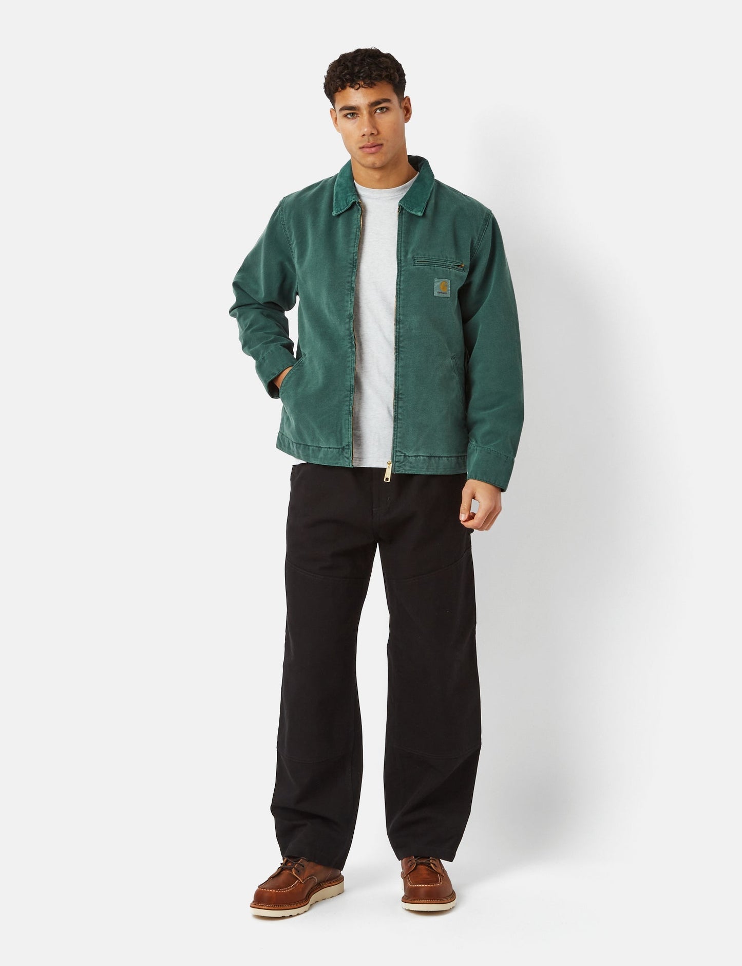 Detroit Jacket (Organic) - Botanic Green/Botanic Green