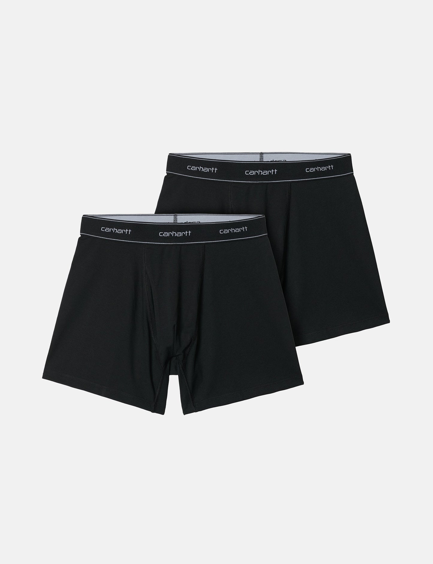 Cotton Trunk Boxer Shorts - Black/Black