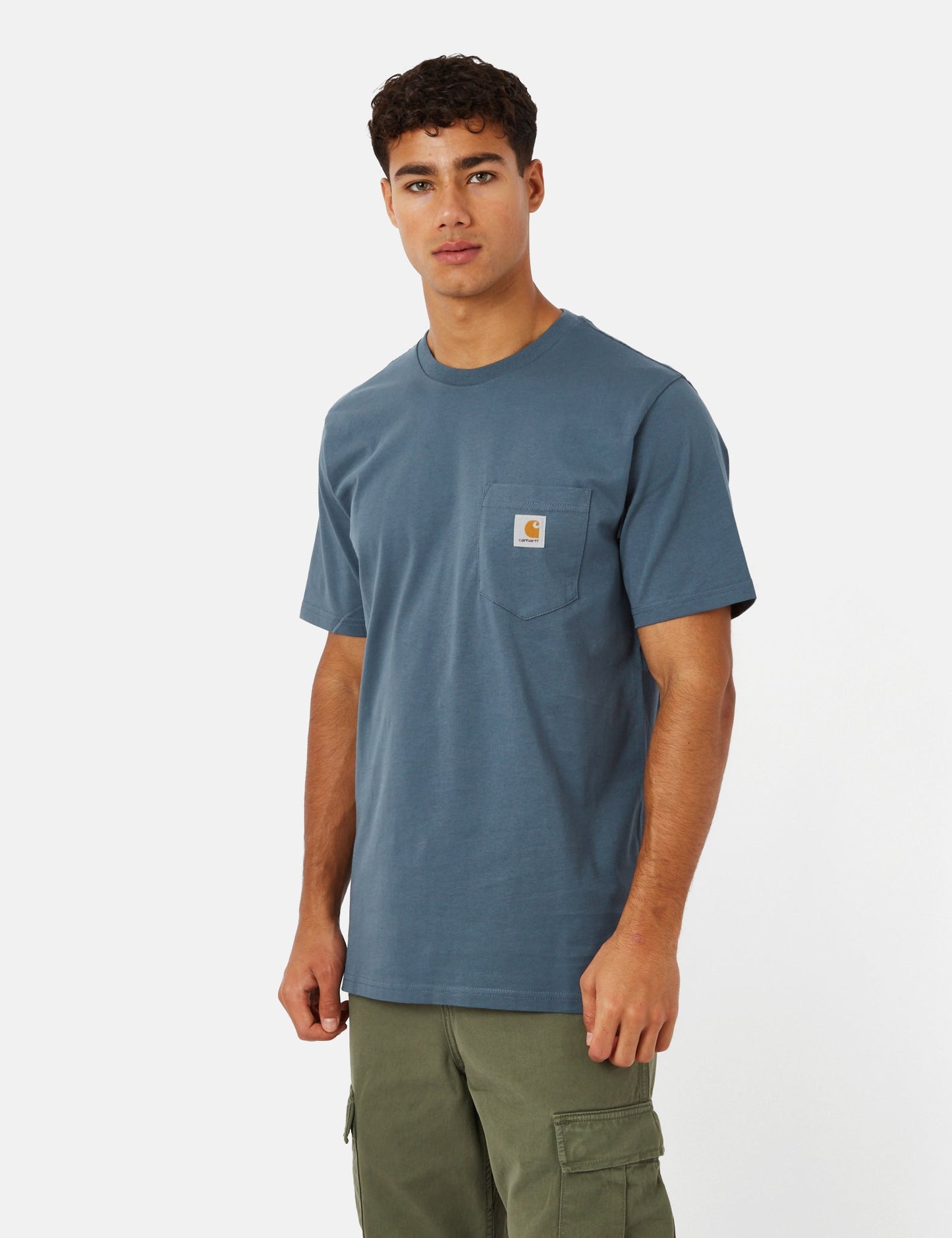 Pocket T-Shirt (Regular) - Sorrent Blue