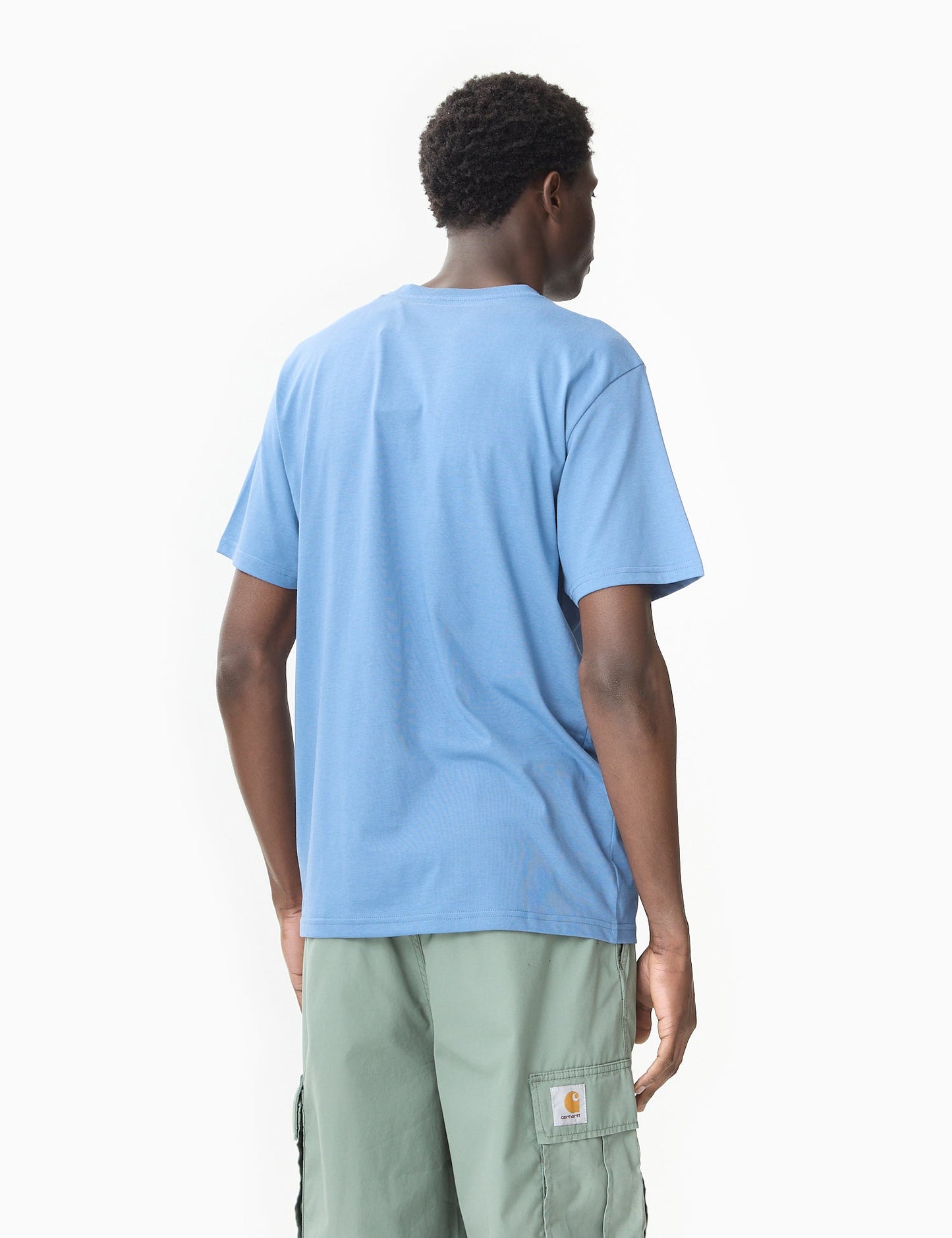 Pocket T-Shirt (Regular) - Sorrent Blue