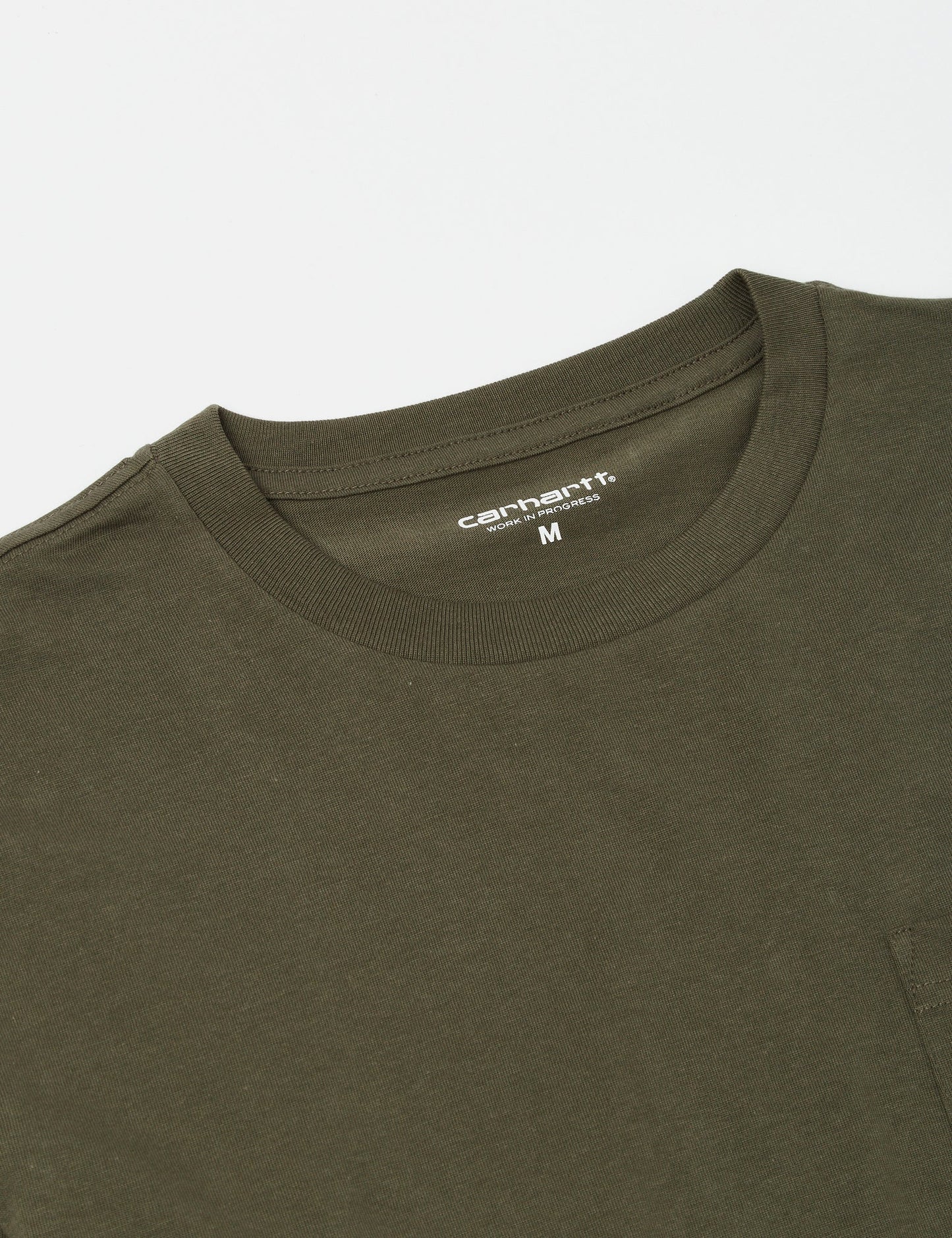 Pocket Long Sleeve T-Shirt - Seaweed Green