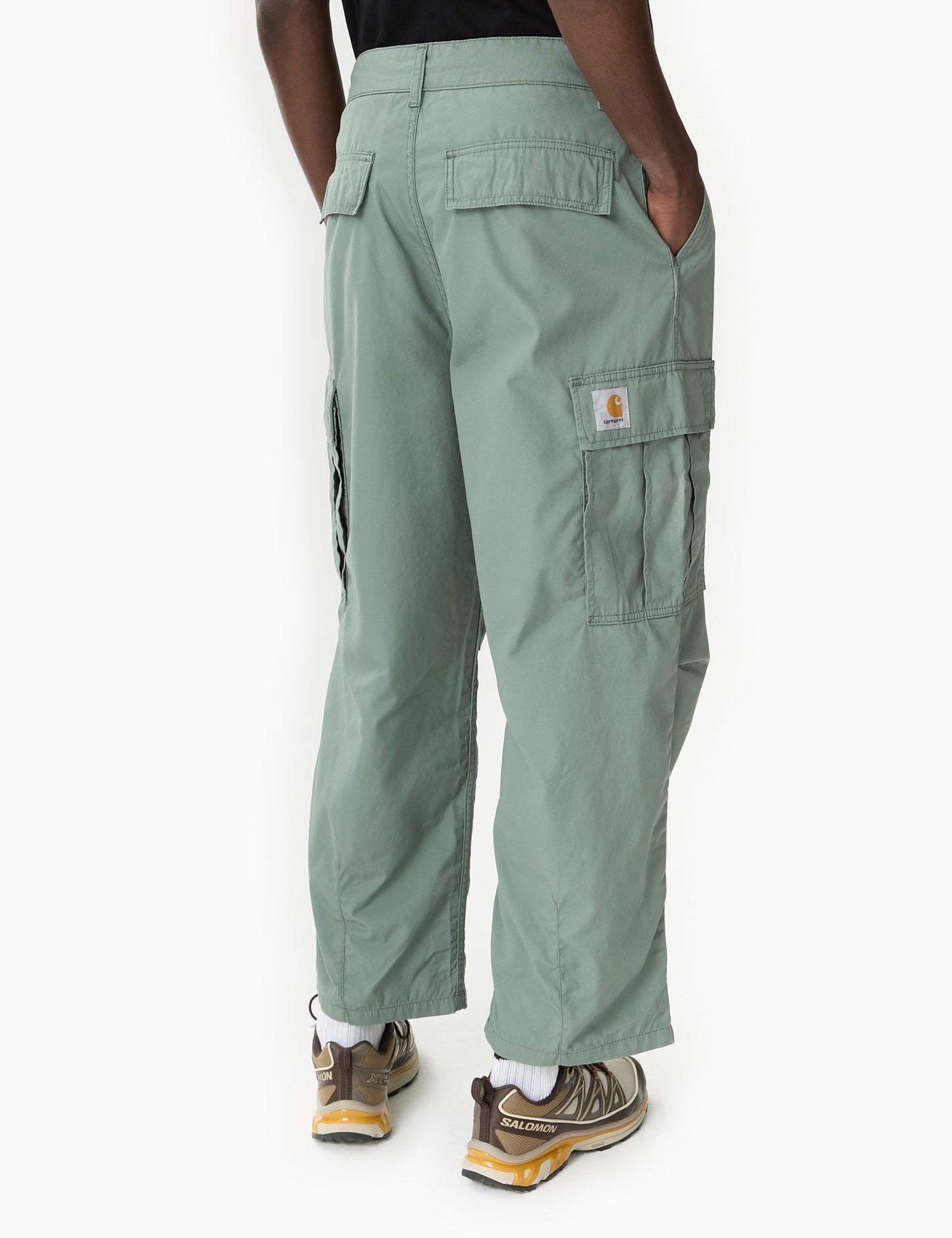 Cole Cargo Pant - Park Green Rinsed