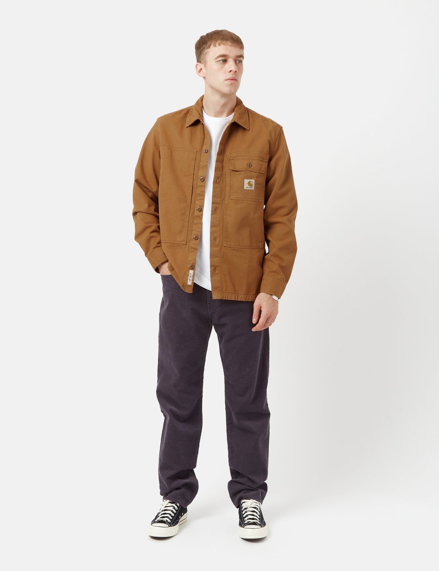 Charter Long Sleeve Shirt - Jasper Camel