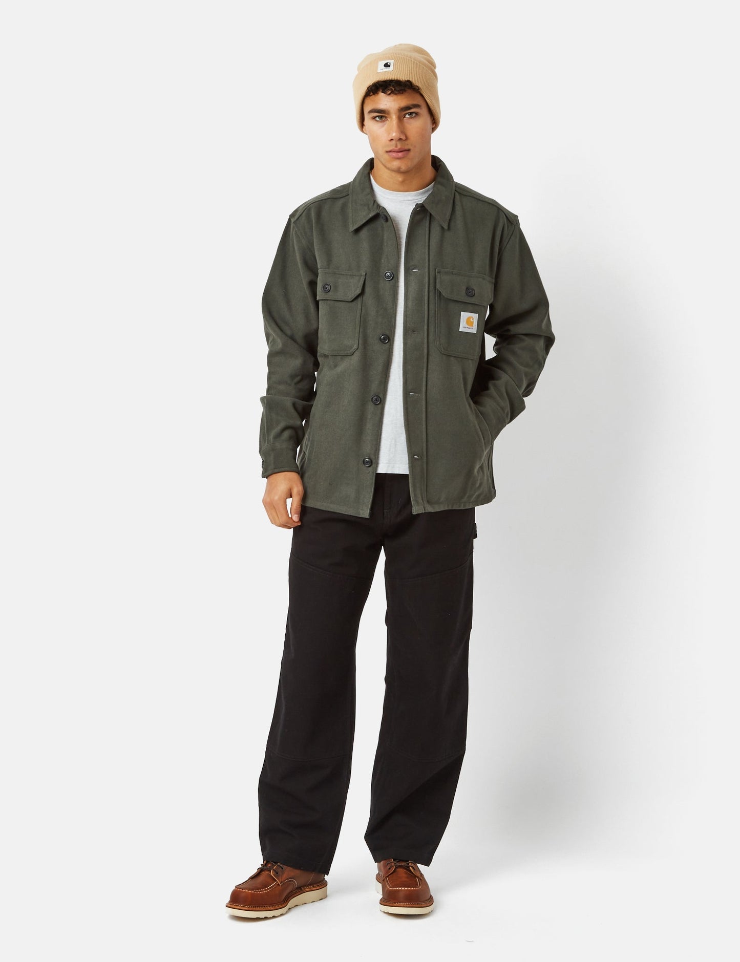 Wiston Overshirt - Boxwood Green