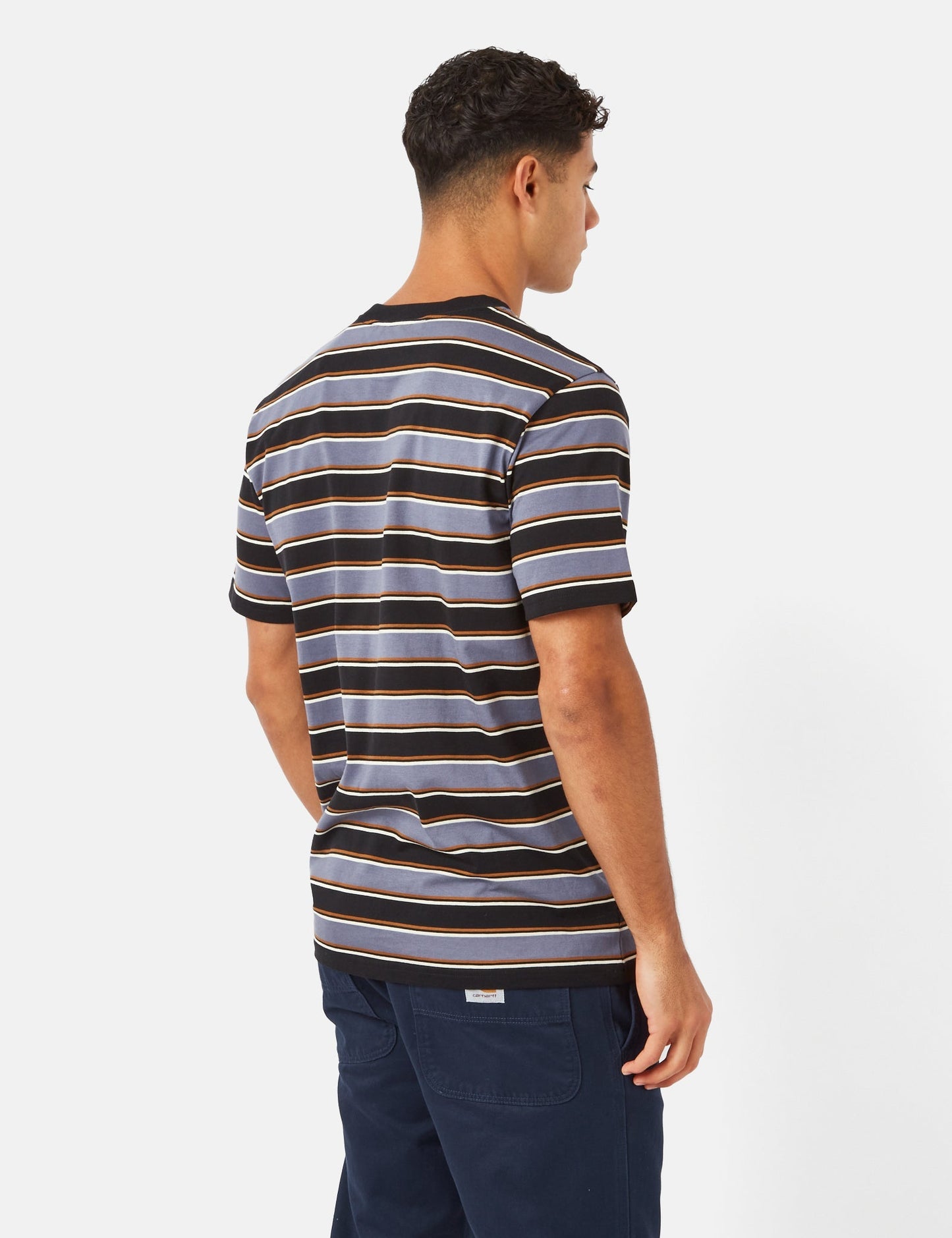 Leone T-Shirt (Leone Stripe) - Bluefin