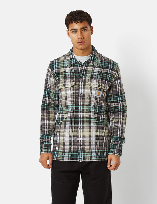 Valmon Shirt (Regular) - Valmon Check/Botanic Green