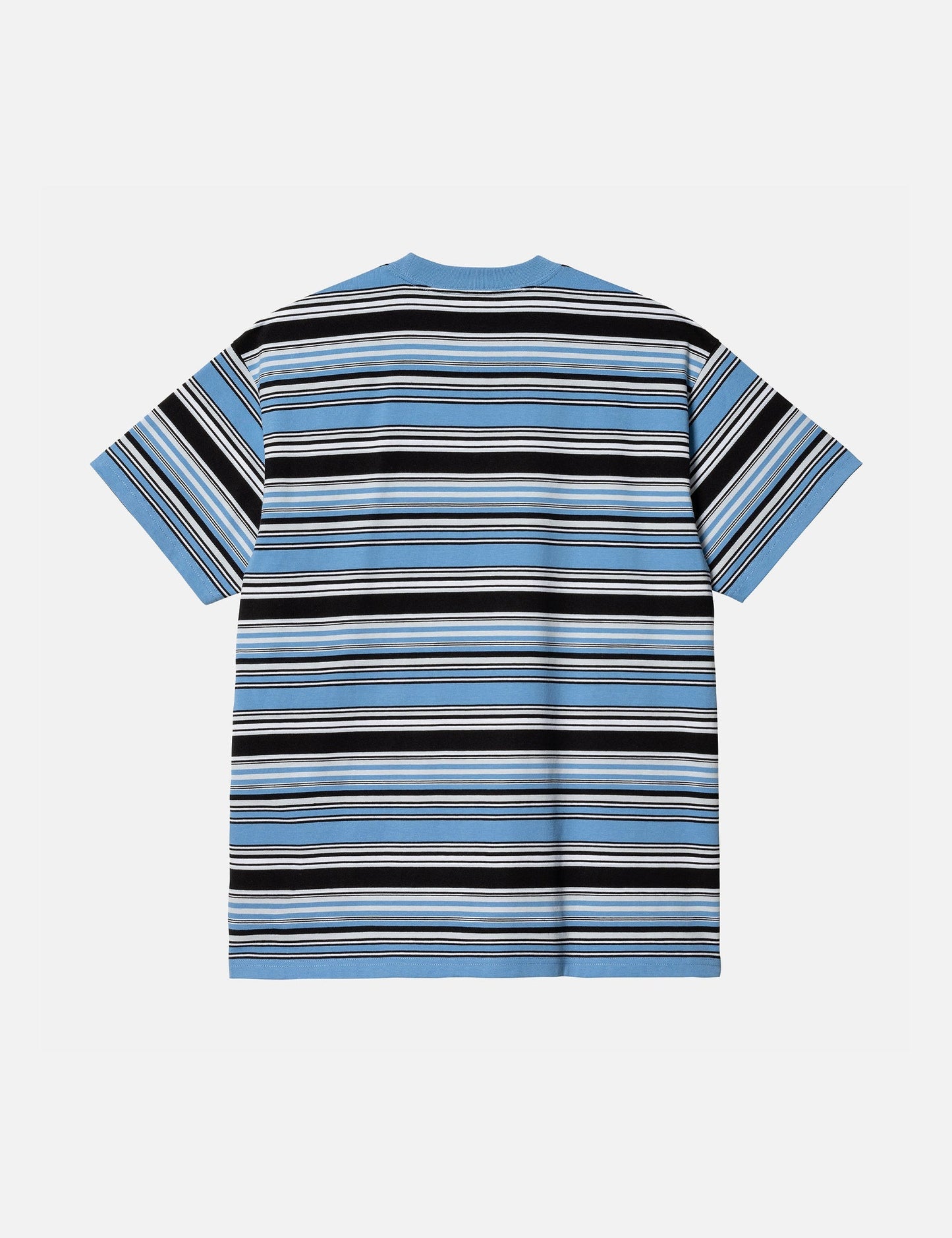 Lafferty T-Shirt (Stripe) - Piscine Blue