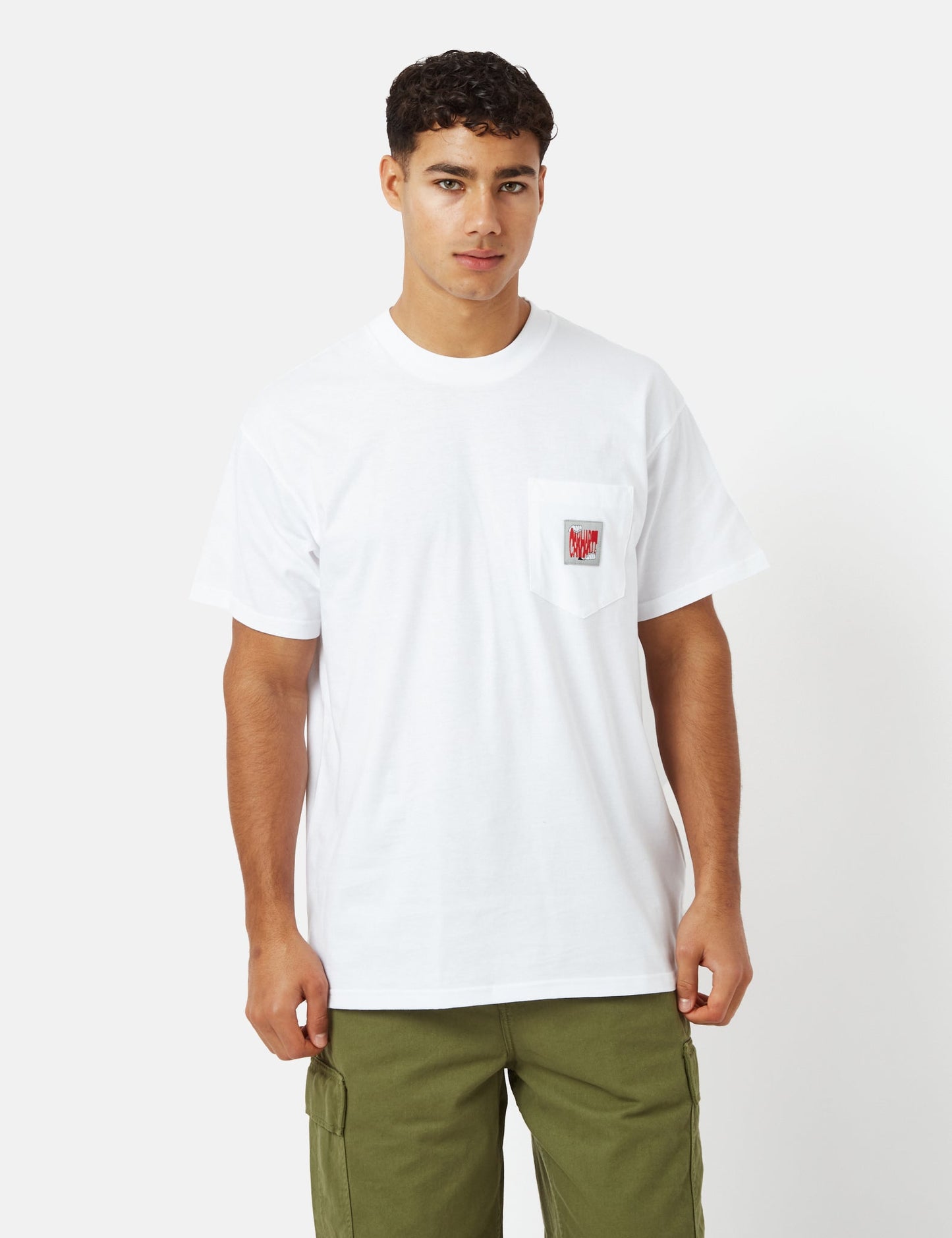 Stretch Pocket T-Shirt (Regular/Organic) - White