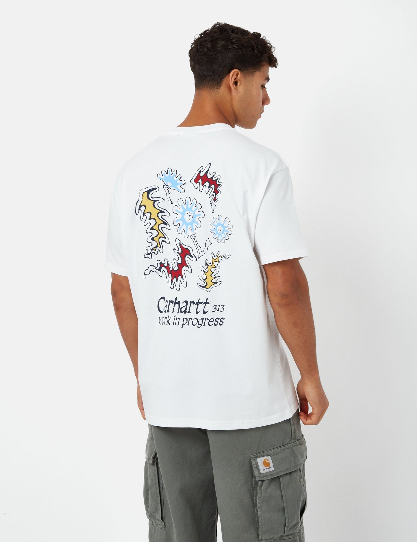 Splash T-Shirt (Loose) - Garment Dyed Liberty Blue