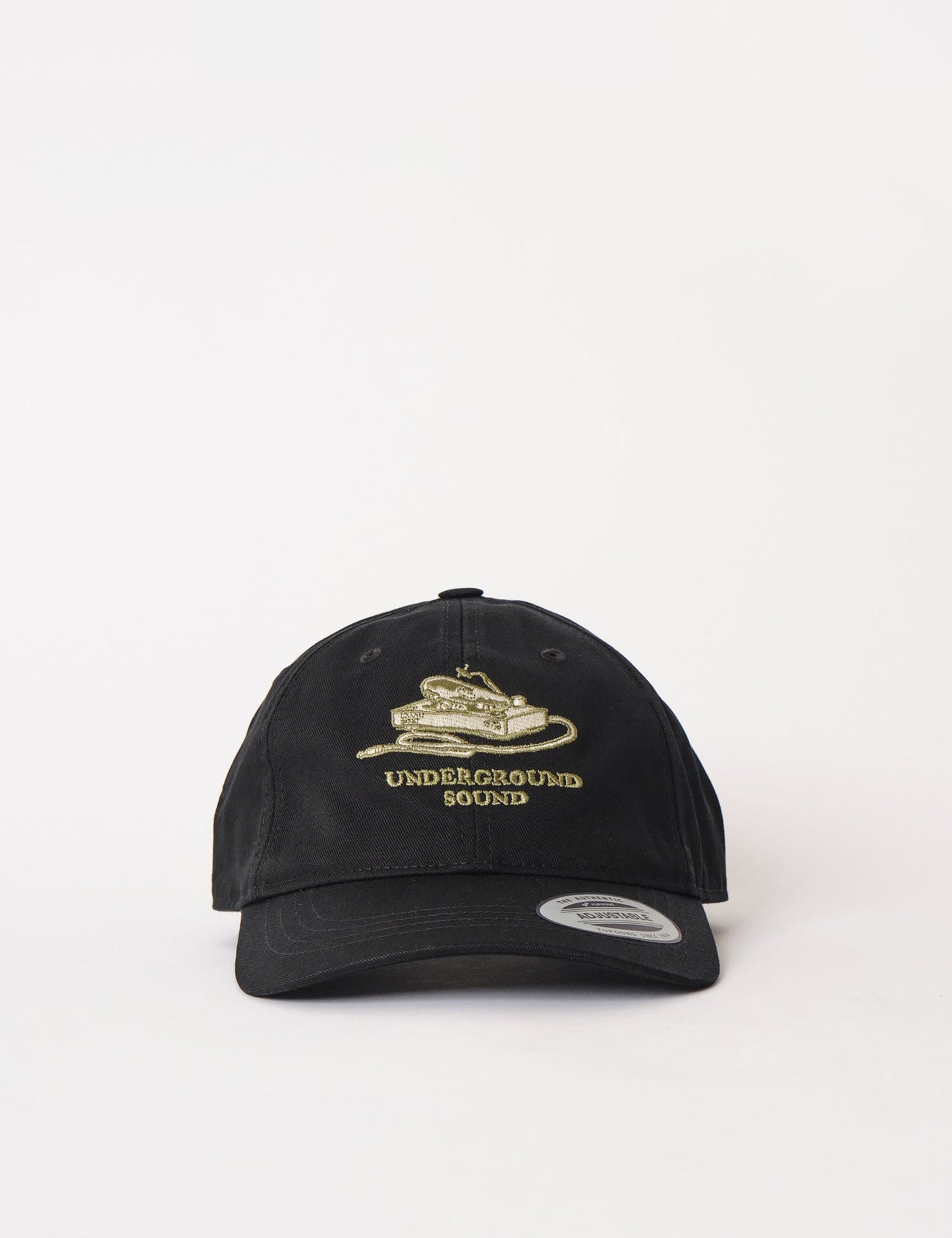 Underground Sound 6-Panel Cap - Black