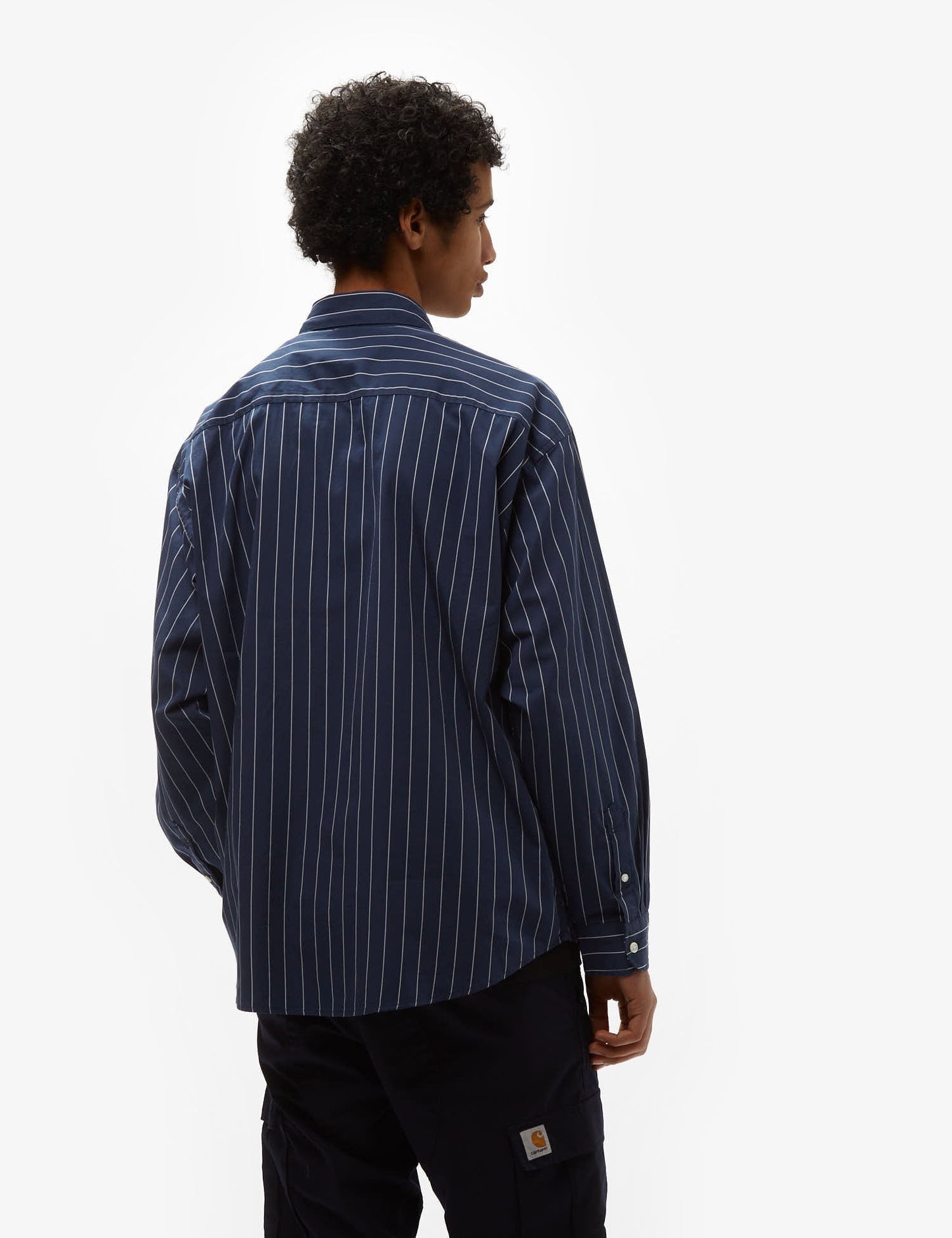 Orlean Stripe Shirt - Blue