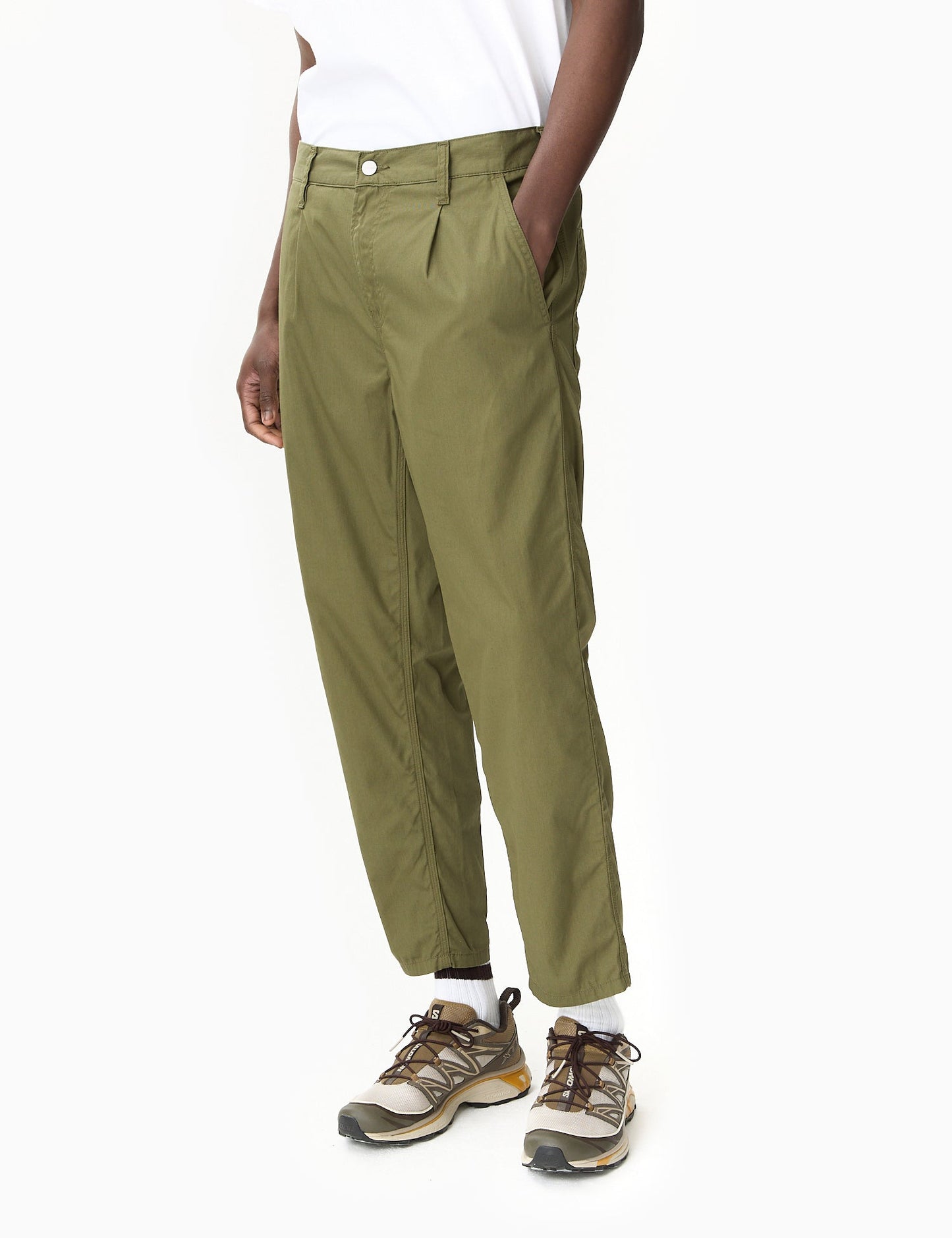 Abbott Pant - Dundee Green Rinsed