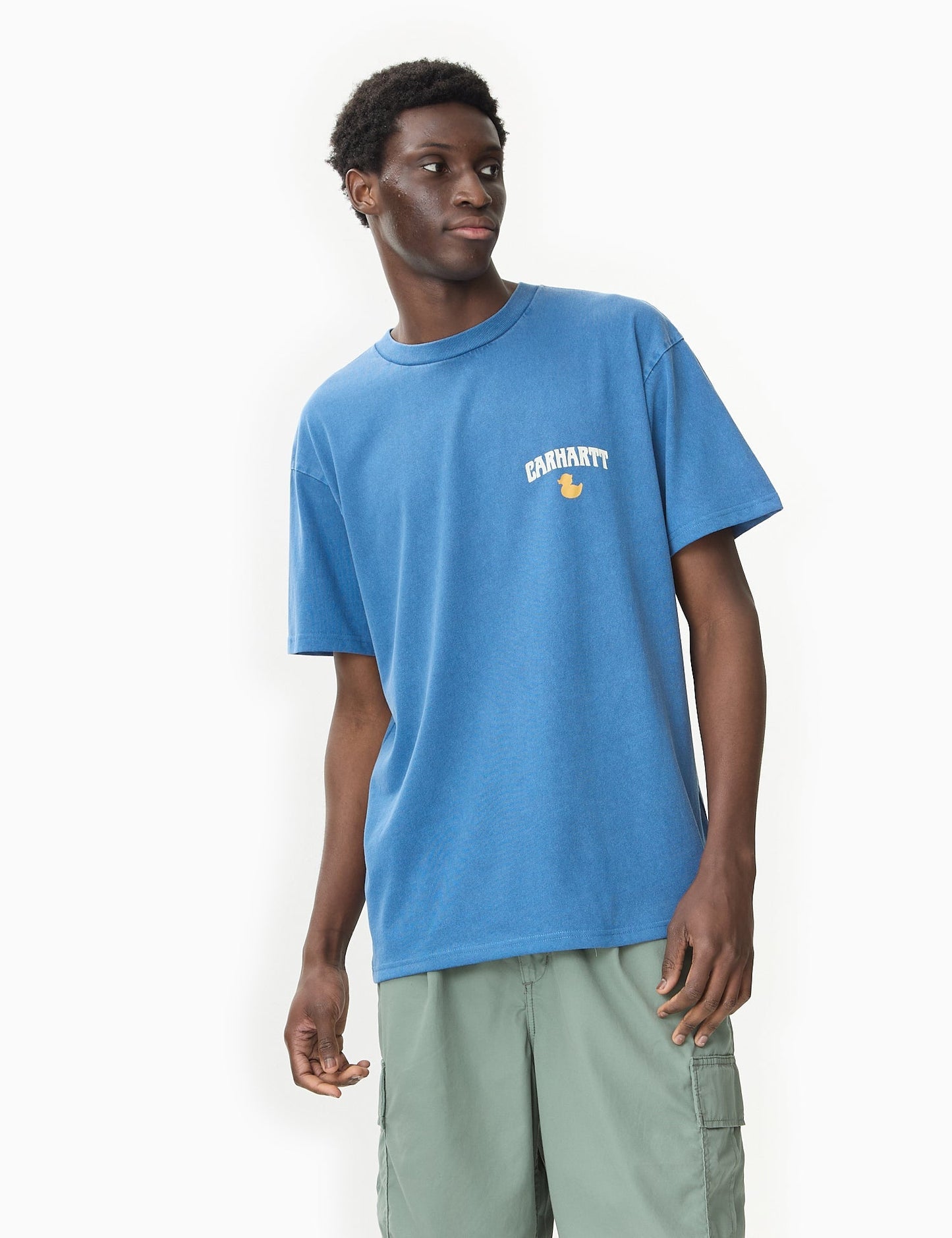 Duckin' T-Shirt (Loose) - Acapulco Blue