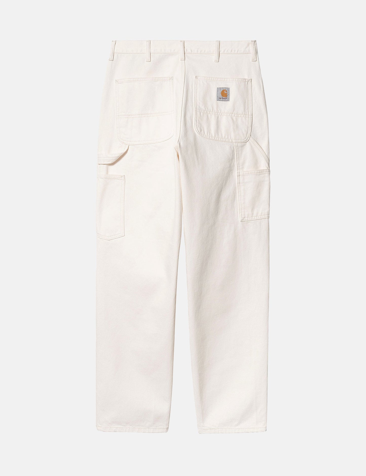 Single Knee Pant (Denim) - White